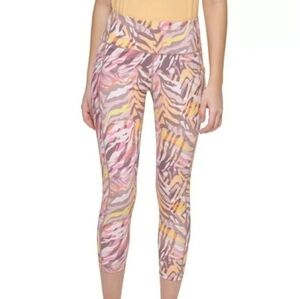 NWT Calvin Klein Performance Leggings Multicolor Sz S